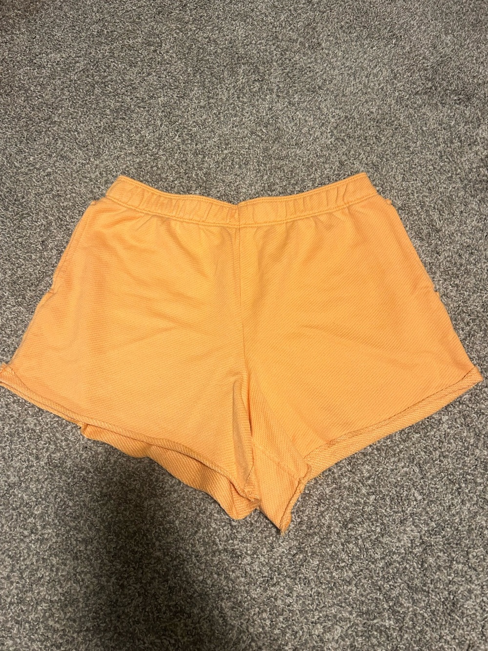 aerie Lightweight Orange Athletic Sweat Shorts
